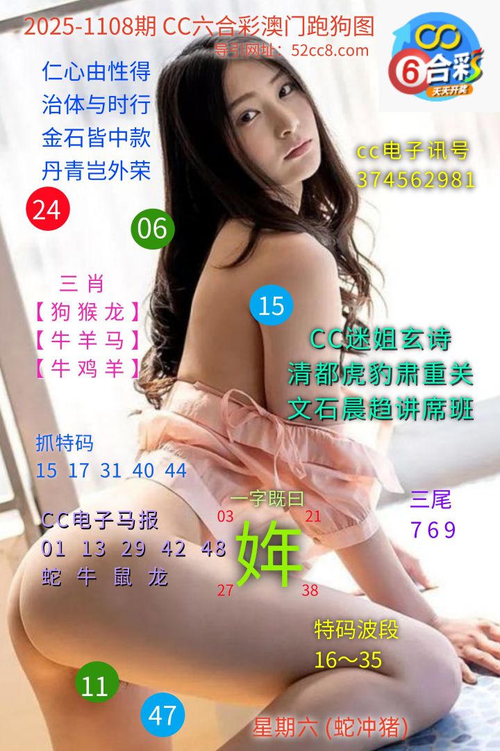 CC六合澳门跑马图1108期