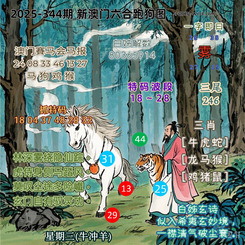 新澳门六合跑马图344期